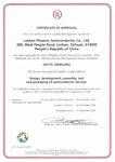 ISO/TS 16949:2002 Certificate for Leshan, China