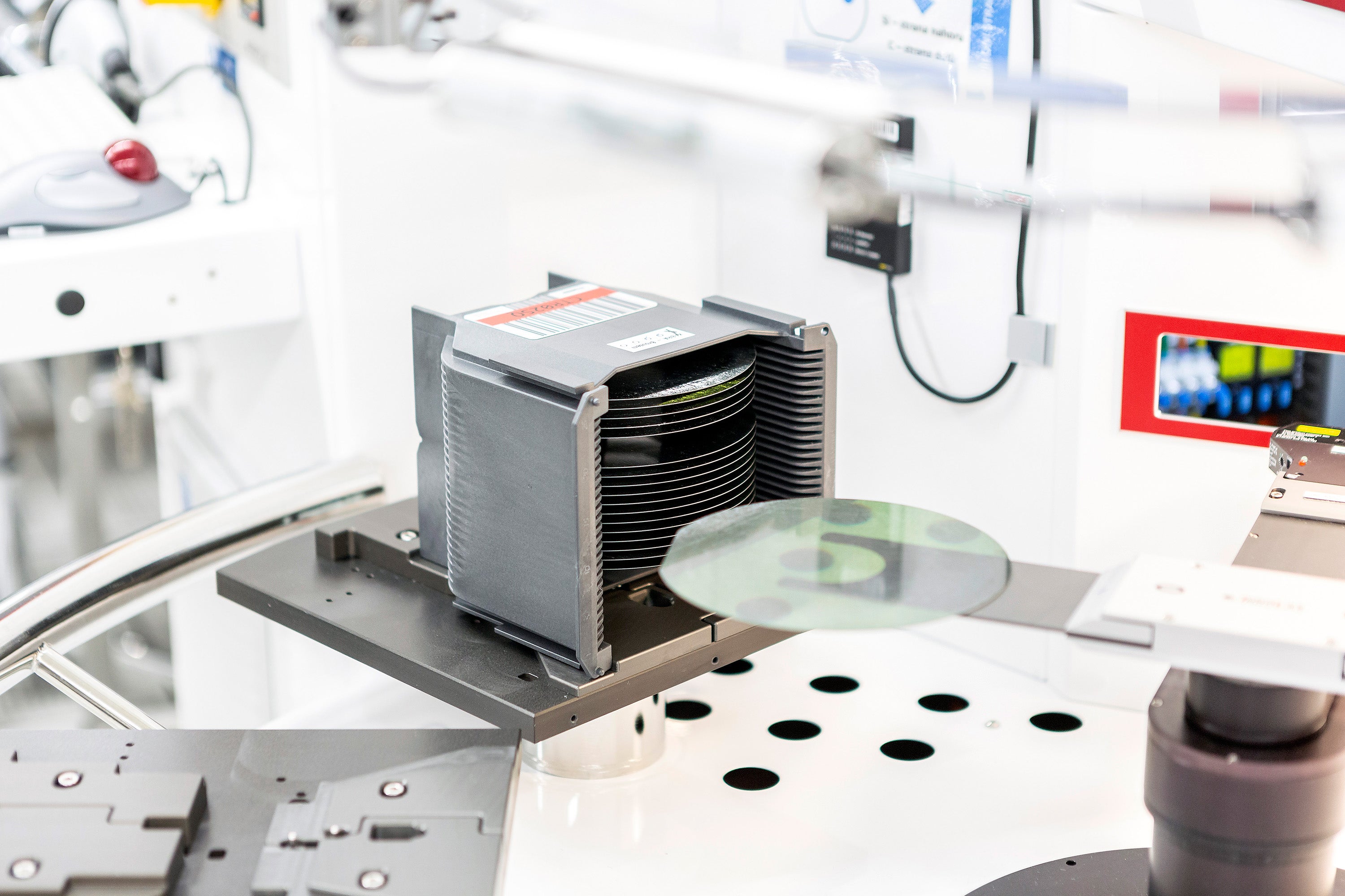 Wafer in clean room