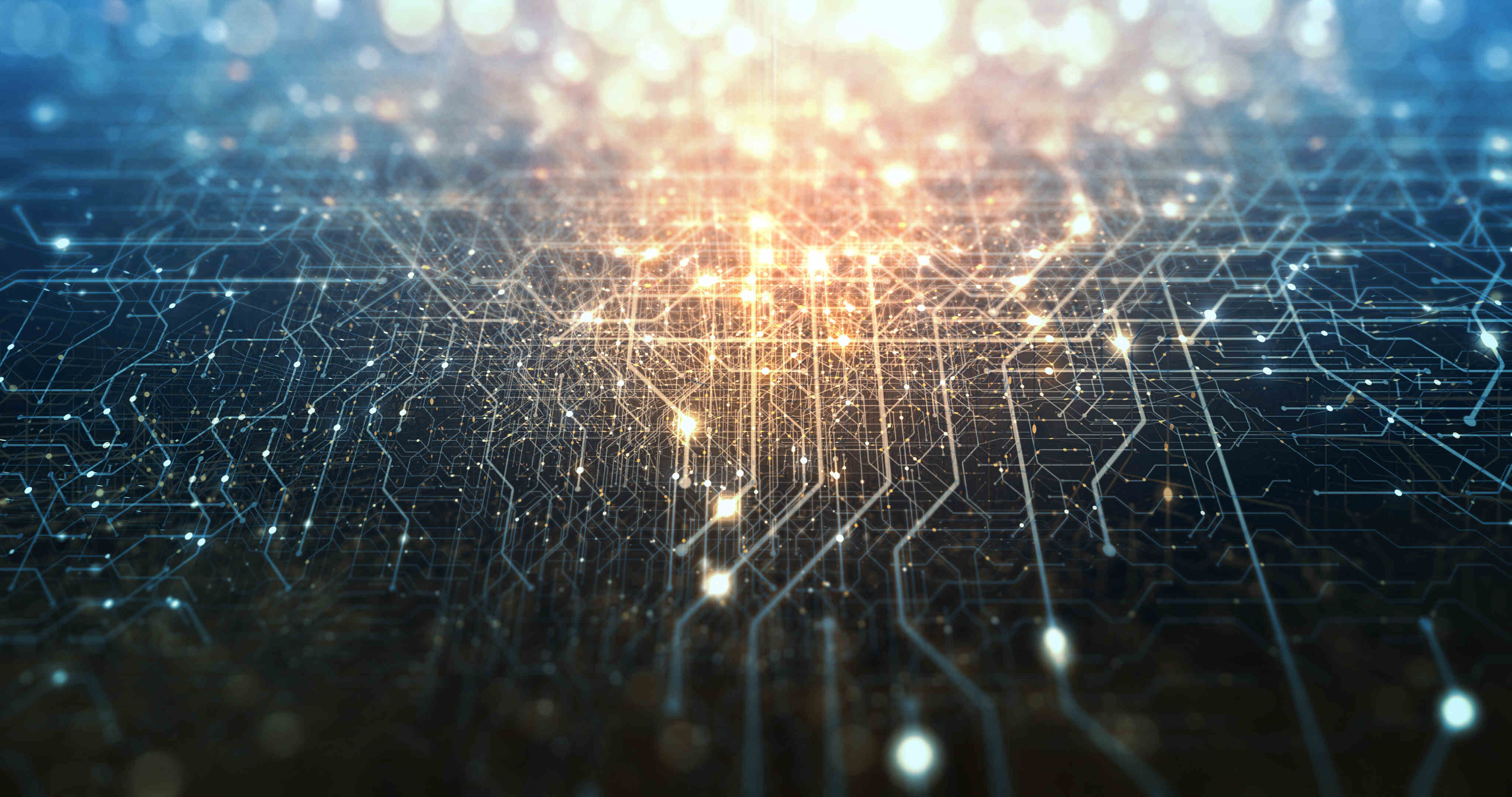 A close up of a circuit board