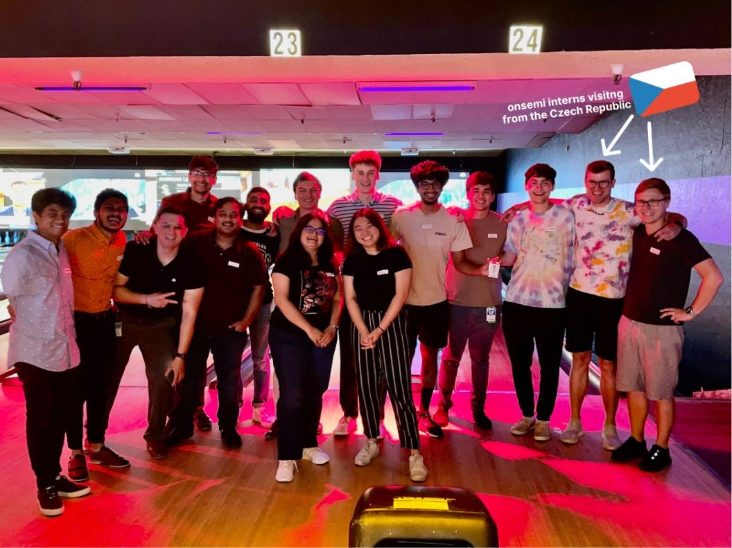Czech Interns at onsemi