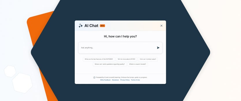 Website AI Chat update card image