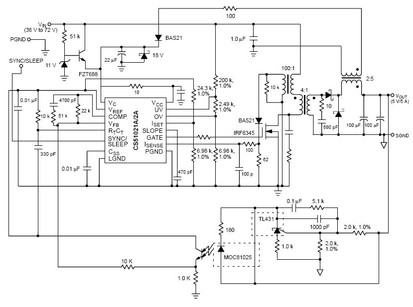 Cm6805bg схема включения