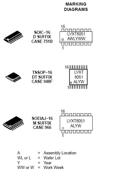 Mc74lvxt8051 Analog Multiplexer Demultiplexer Mux Demux