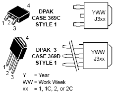 ONSEMI PNP 3A/40V BIPOLAR Power Transistor MJD32T4 DPAK **NEW** Qty.10