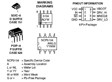 4 PCs MC34151DG ONSEMI low-side gate Driver 2 Channel inverting 1,5A SO8 #BP