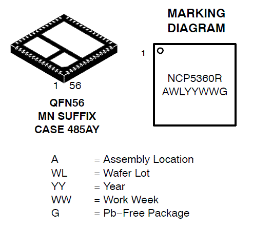 NCP5360R: Integrated Driver and MOSFET