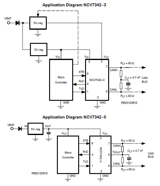 NCV7342: CAN Transceiver, High Speed, Low Power