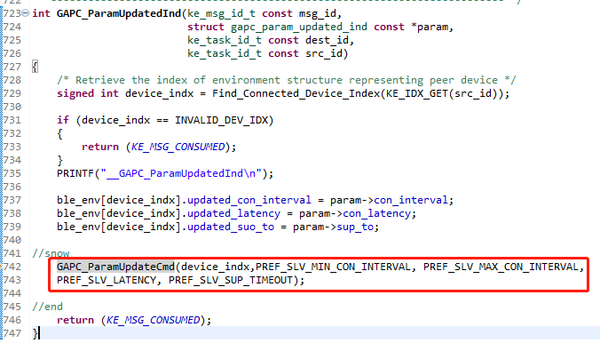 KB: How to request an update of the connection parameters on the ...