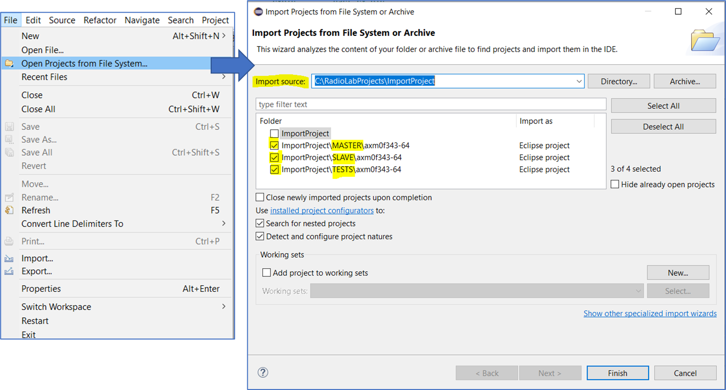 AX-ConfigurationUtility - acknowledge step by step