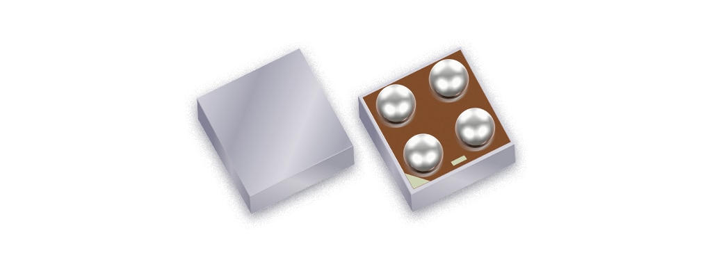 T30LMPSR165 is Treo family LDO in ultra-small 0.35P, 0.64 mm x 0.64 mm Chip Scale Package (WLCSP4).