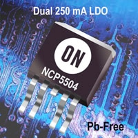 Linear Voltage Regulator, LDO, Dual Output, 250 mA Image