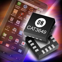 CAT3649, a 6-channel, high efficiency Quad-ModeÂ® LED driver